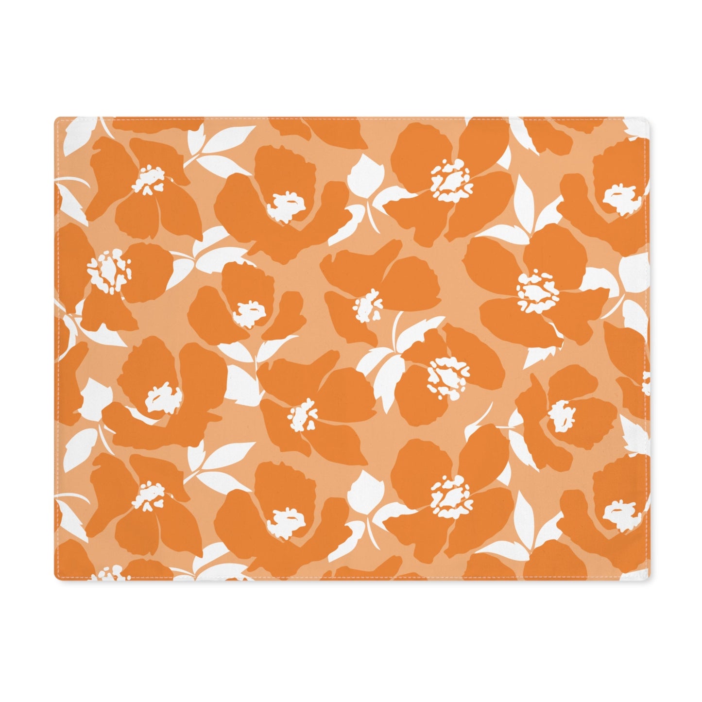 Placemat | Orange & White | Poppy
