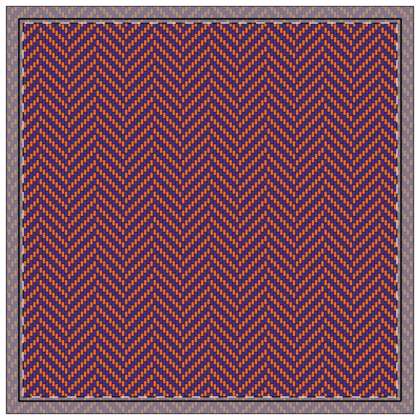 Napkins | Clemson, South Carolina | Herringbone