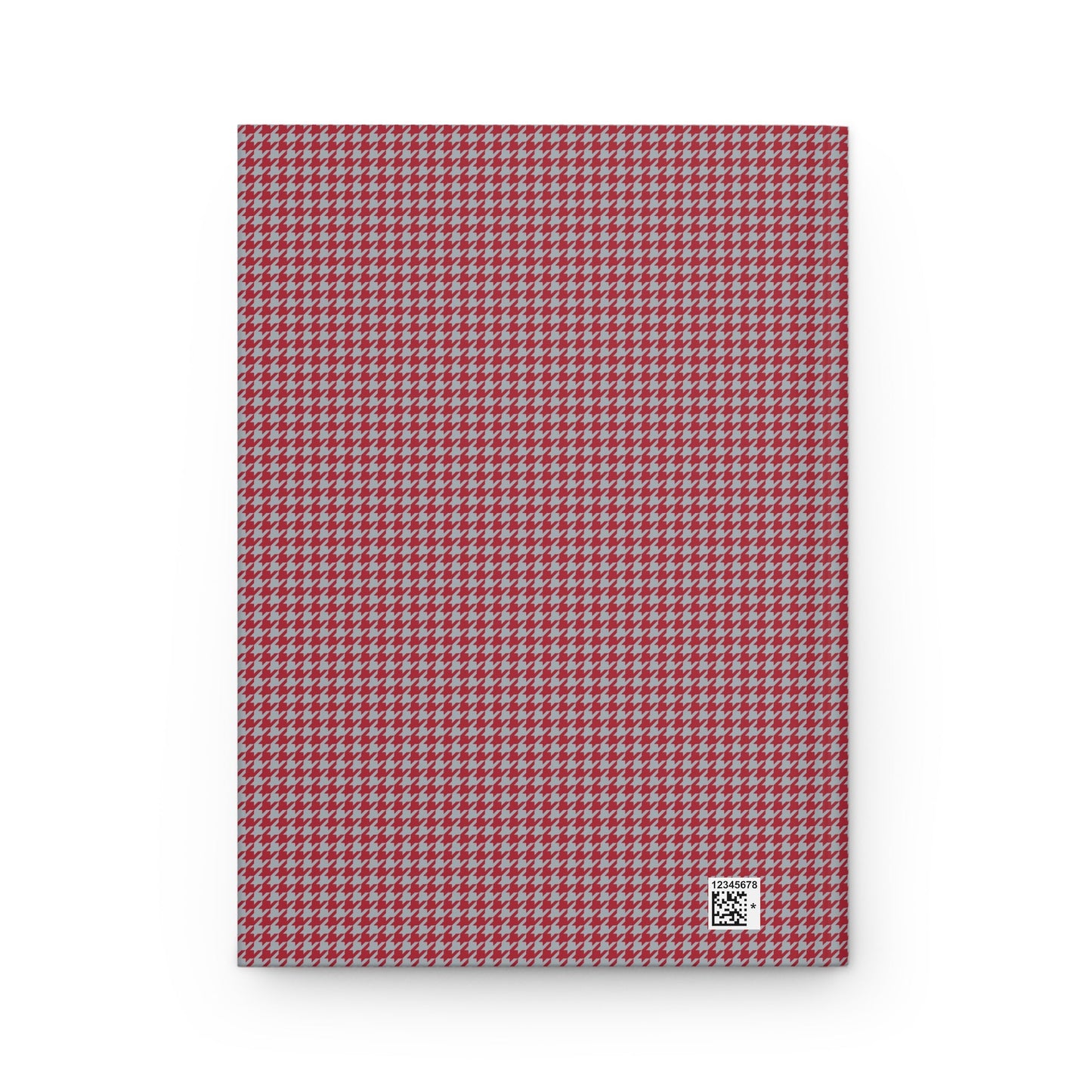 Journal | Red & Gray | Houndstooth