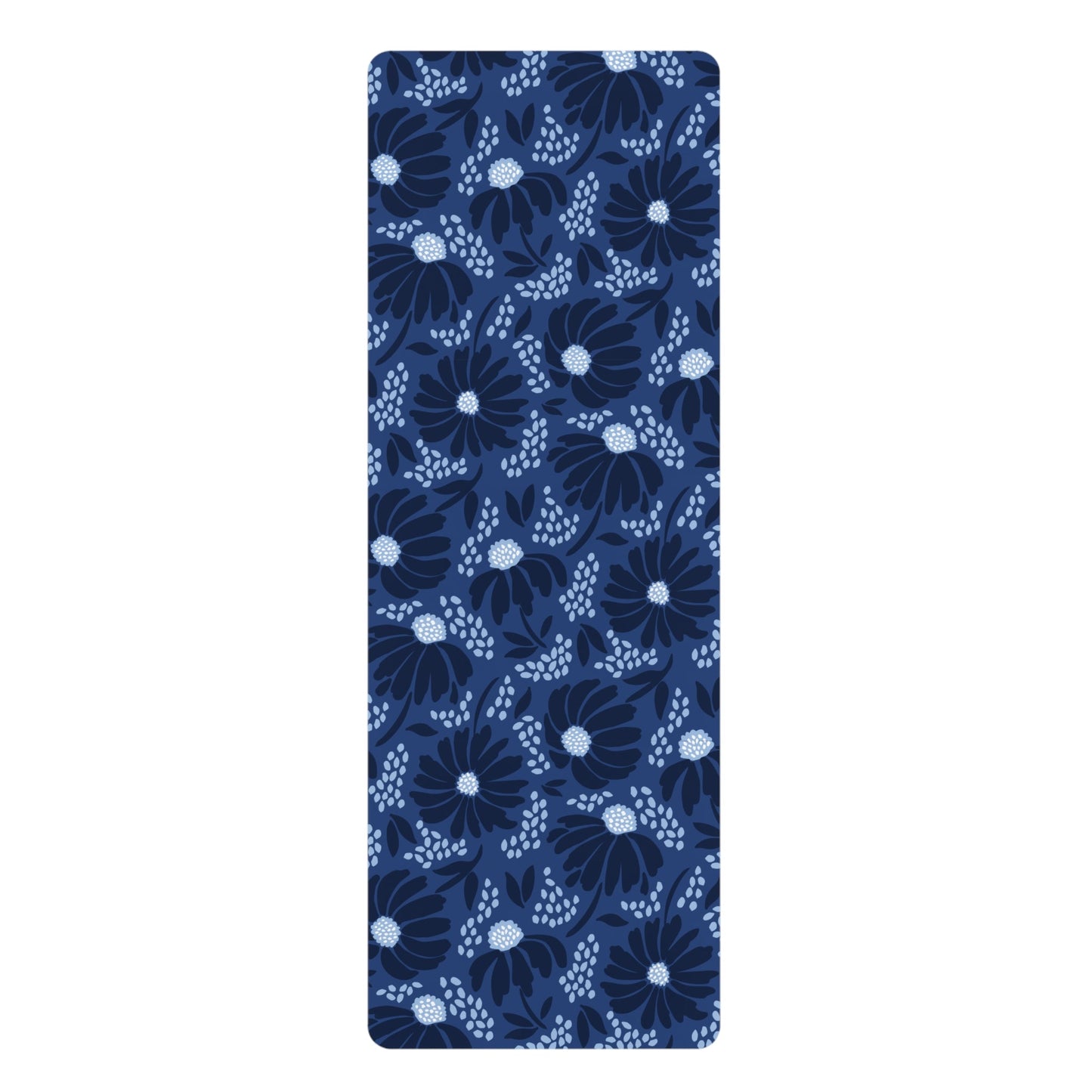 Yoga Mat | Navy & White | Bellis
