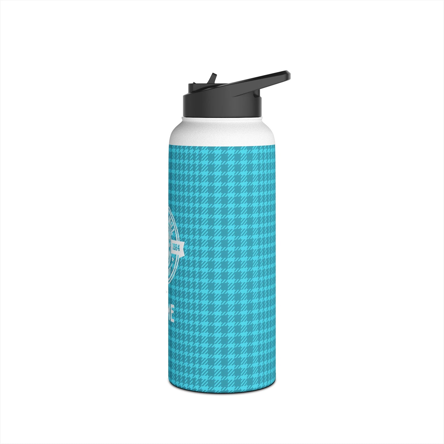 Insulated Water Bottle | Greyhounds | Teal Tartan