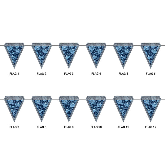 Flag Garland | Chapel Hill, North Carolina | Bellis