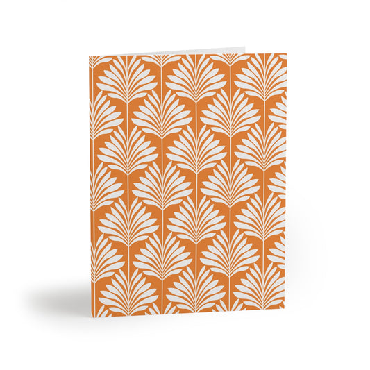 Notecards Set | Orange & White | Deco