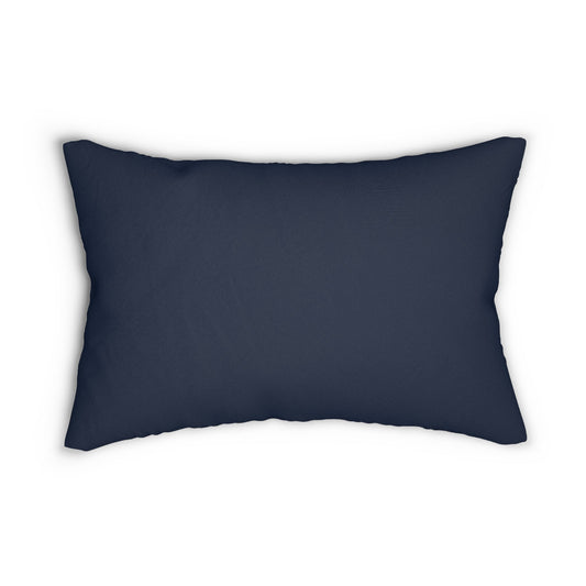 Pillow | Orange & Blue | Dark