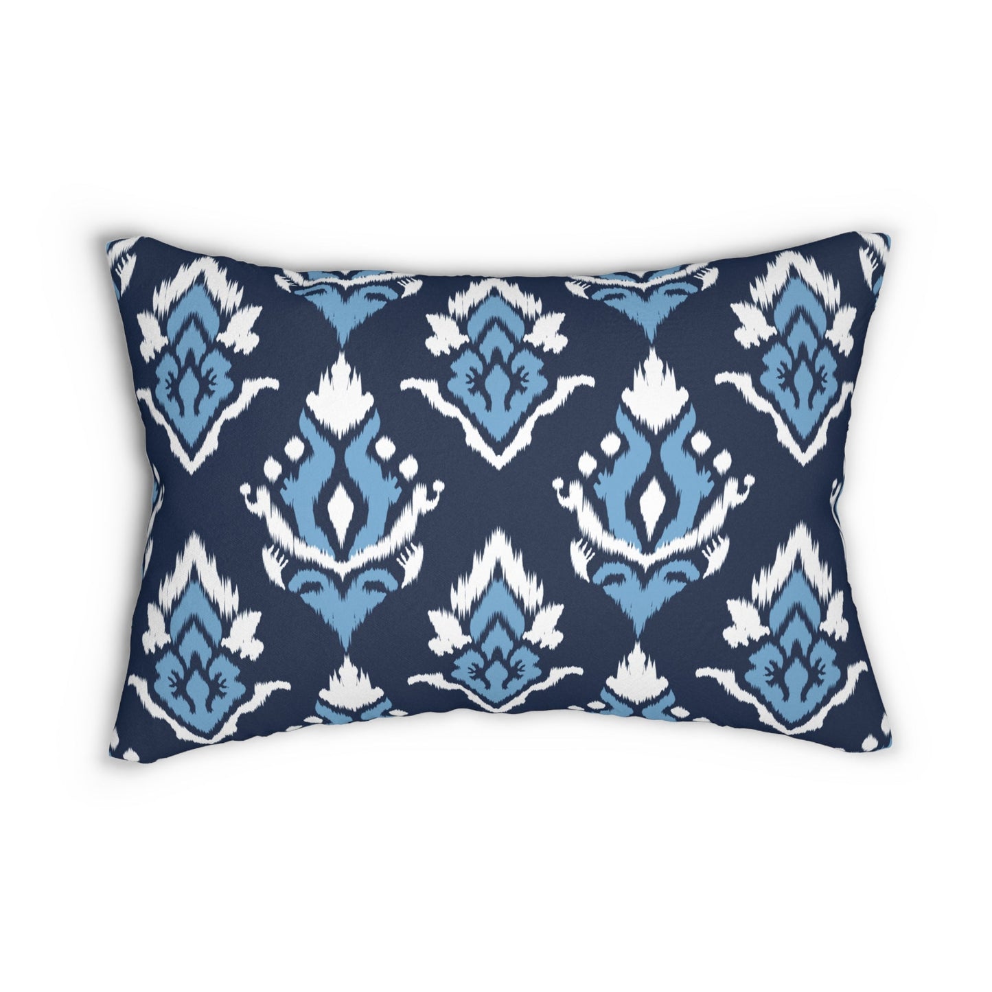 Pillow | Light Blue & White | Ikat
