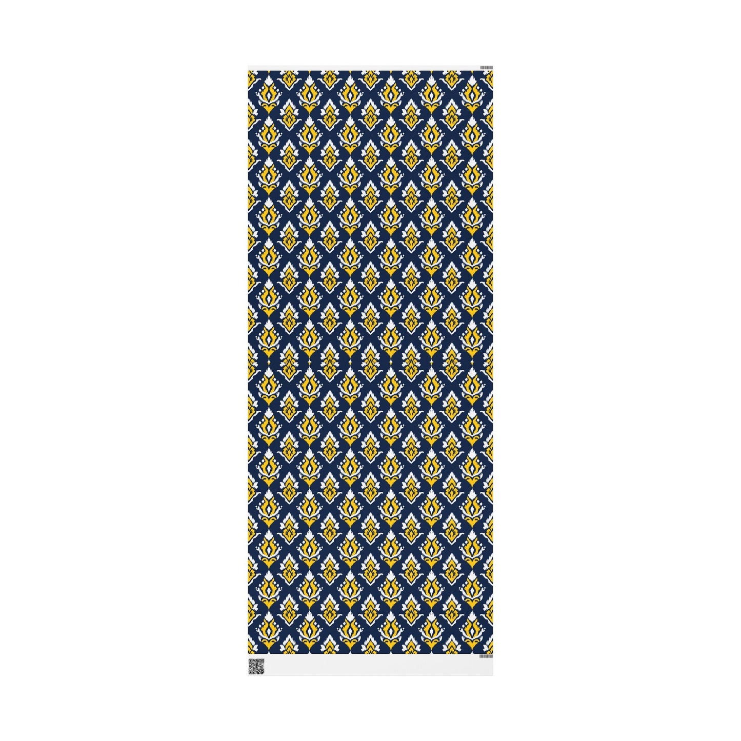Gift Wrap | Yellow & Blue | Ikat