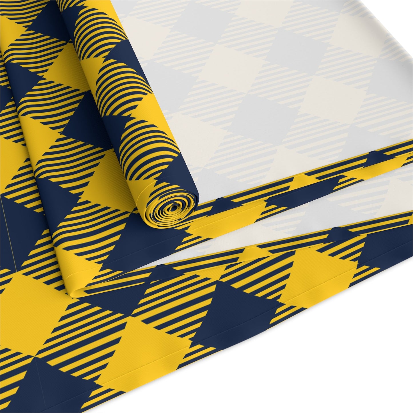 Table Runner | Yellow & Blue | Gingham