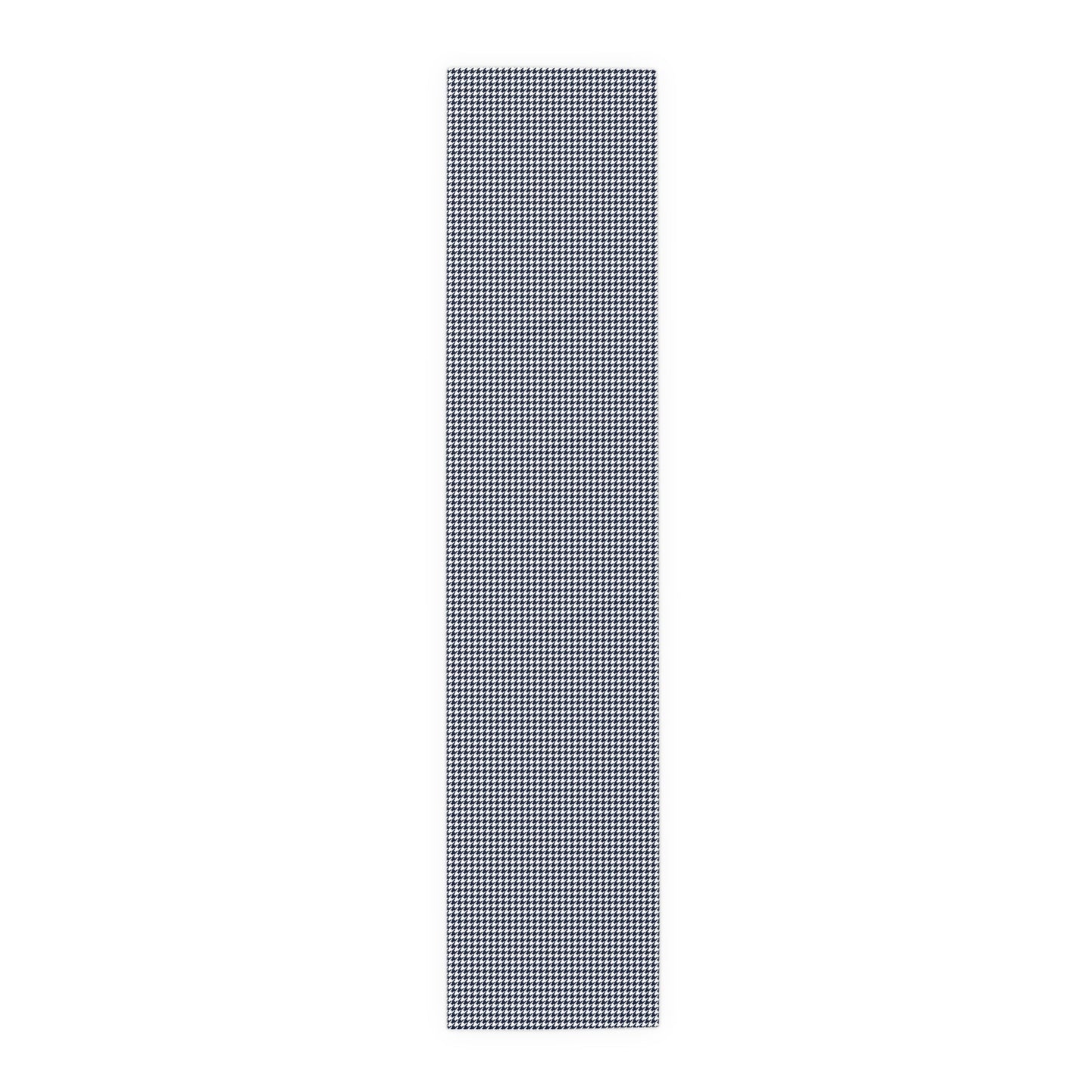 Table Runner | Navy & White | Houndstooth