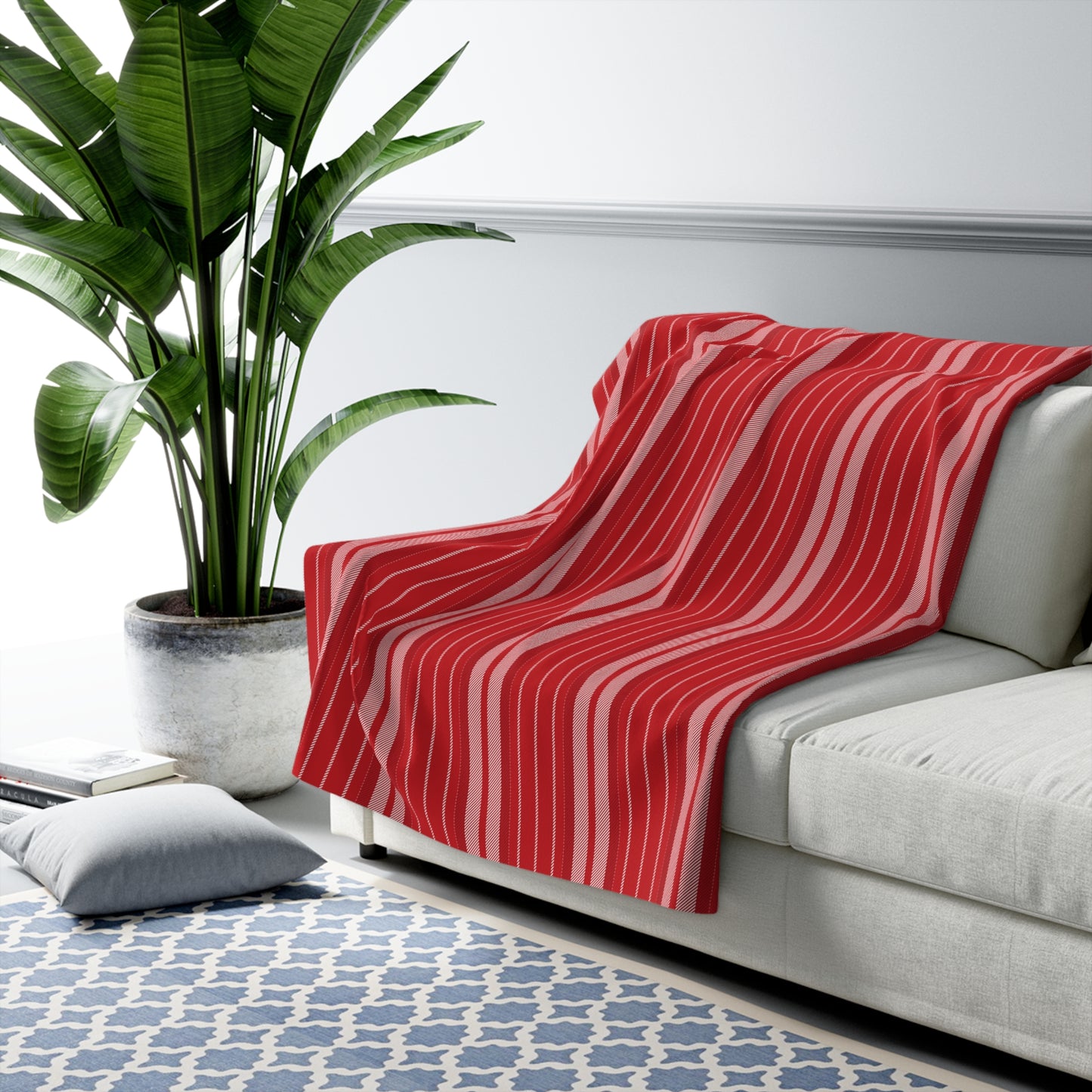 Sherpa Blanket | Madison, Wisconsin | Stripe