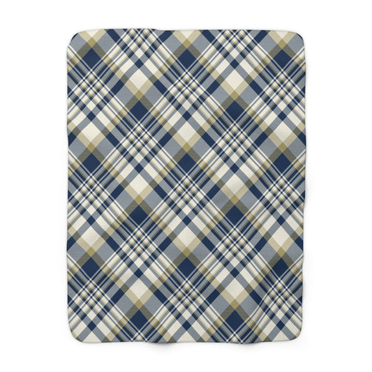Sherpa Fleece Blanket | Atlanta, Georgia | Tartan
