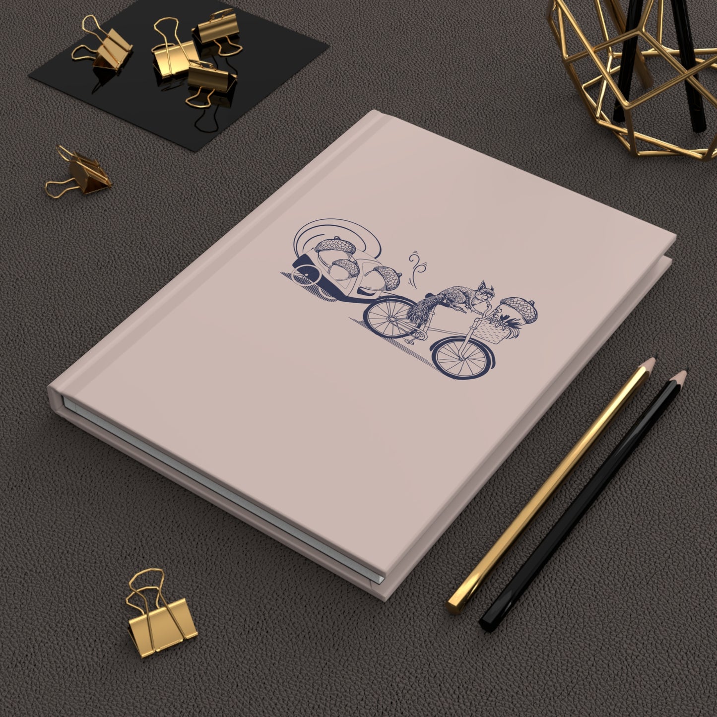NYP Hardcover Journal | Squirrel Bike