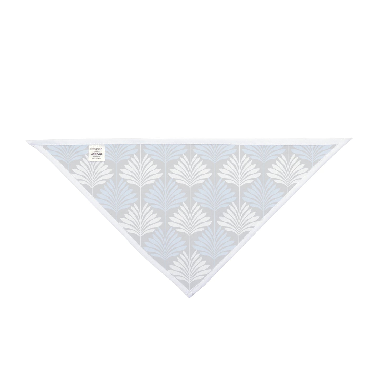 Pet Bandana | Light Blue & White | Deco