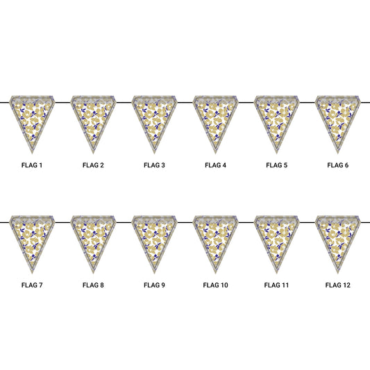 Flag Garland | Harrisonburg, Virginia | Poppy