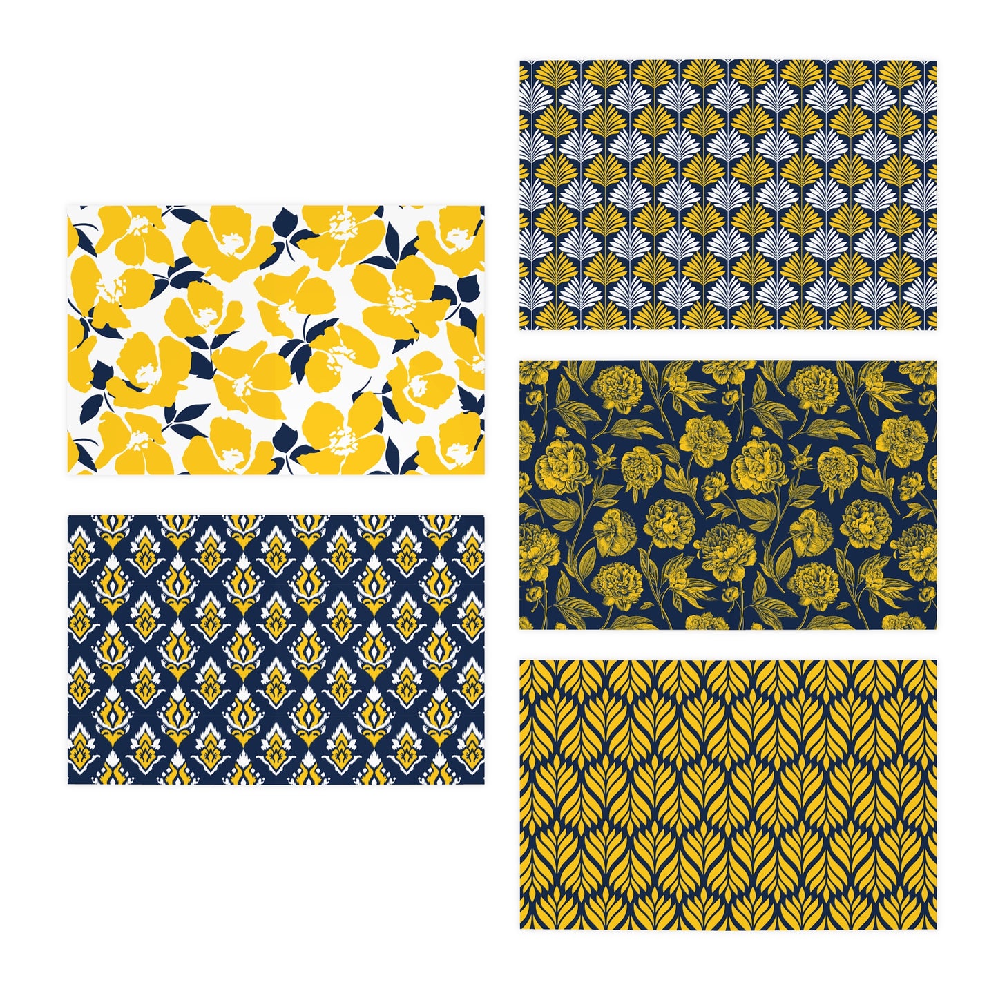 Multi-Design Note Cards, 5-Pack | Ann Arbor, Michigan
