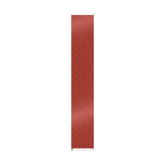 Gift Wrap | Maroon & Orange | Laurel