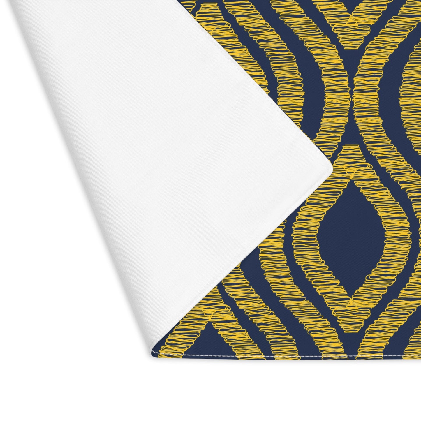 Placemat | Yellow & Blue | Ogee