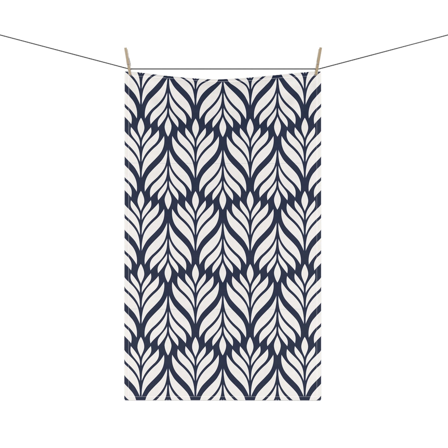 Tea Towel | Navy & White | Palm