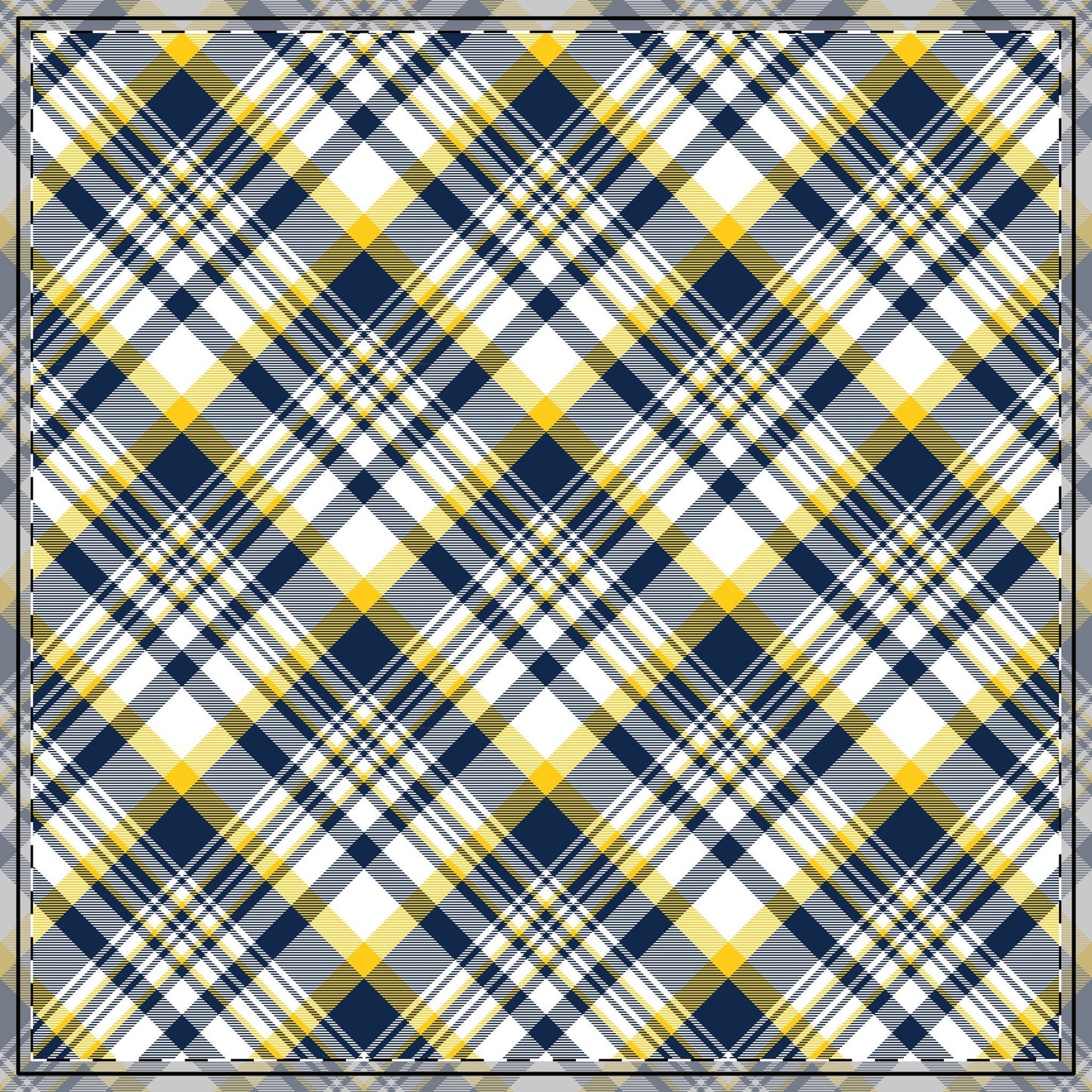 Tablecloth | Yellow & Blue | Tartan