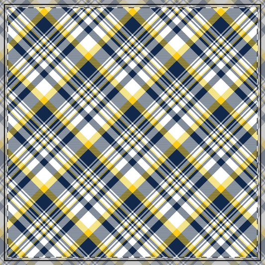 Tablecloth | Yellow & Blue | Tartan