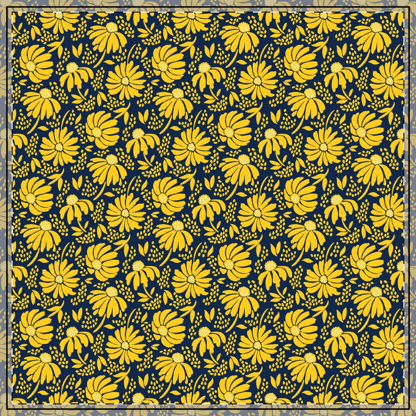 Tablecloth | Yellow & Blue | Bellis