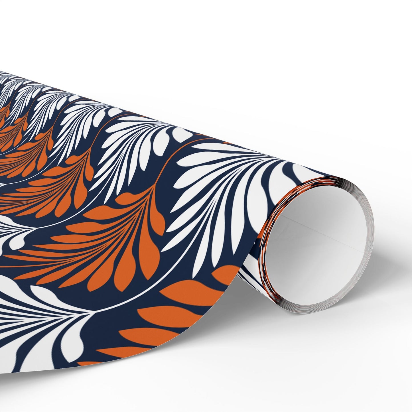 Gift Wrap | Orange & Blue | Deco