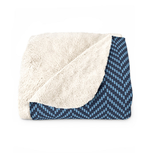 Sherpa Blanket | Chapel Hill, North Carolina | Herringbone