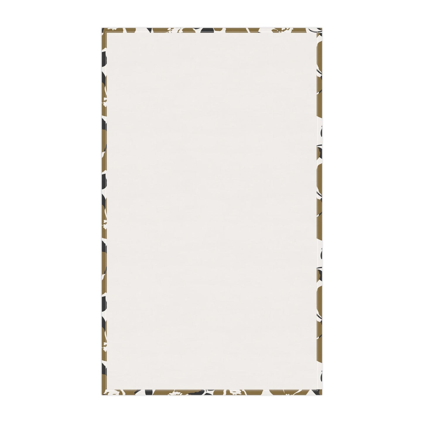 Tea Towel | Black & Gold | Poppy