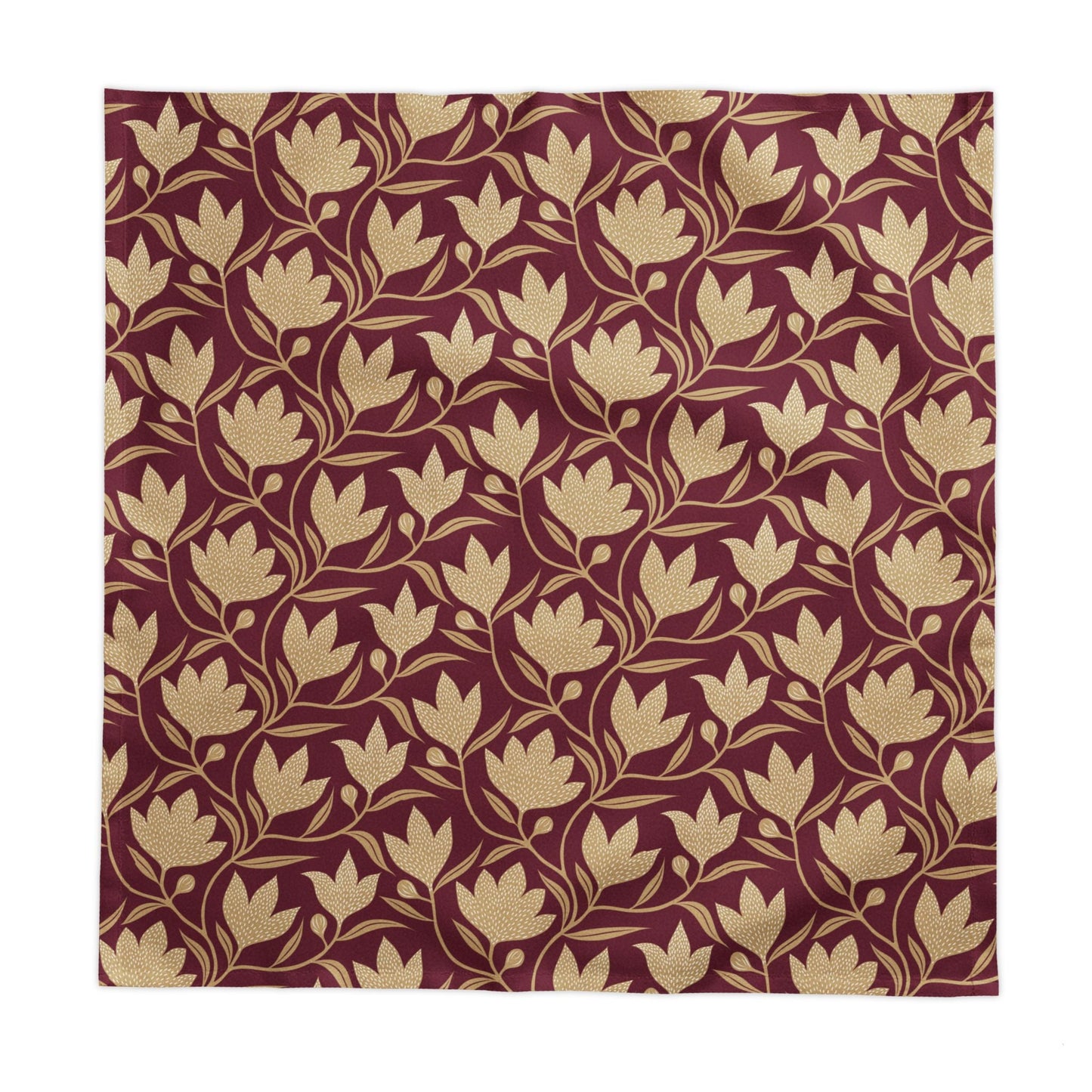 Tablecloth | Maroon & Gold | Magnolia