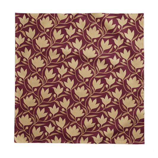 Tablecloth | Maroon & Gold | Magnolia