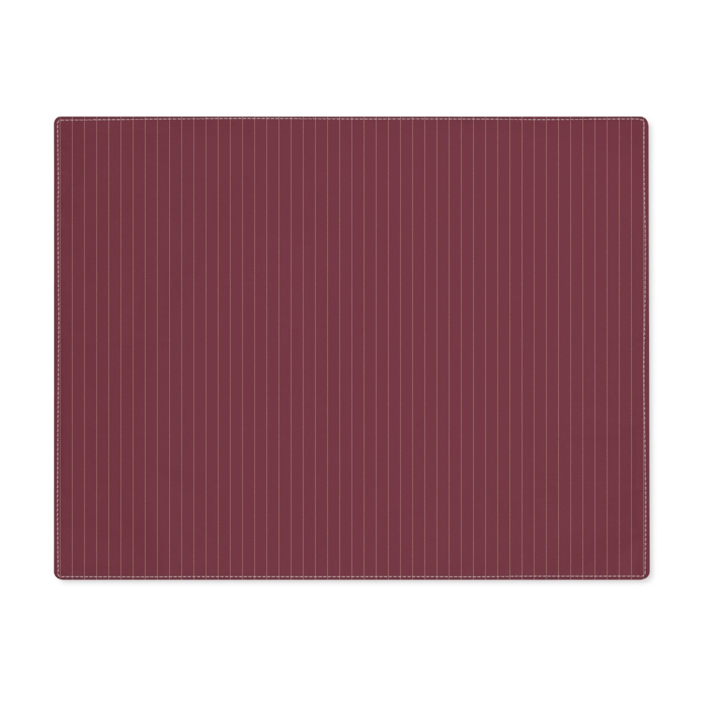 Placemat | Maroon & Gold | Pinstripe