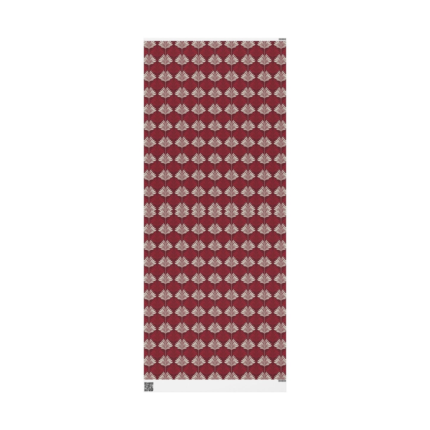 Gift Wrap | Maroon & White | Deco