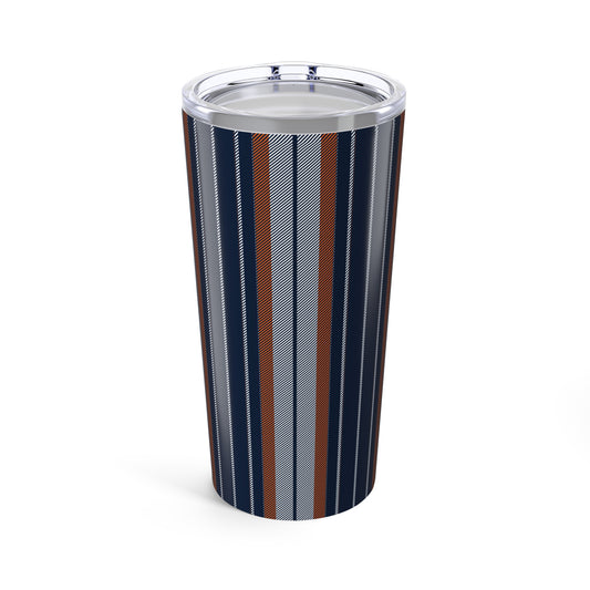 Tumbler | Auburn, Alabama | Stripe