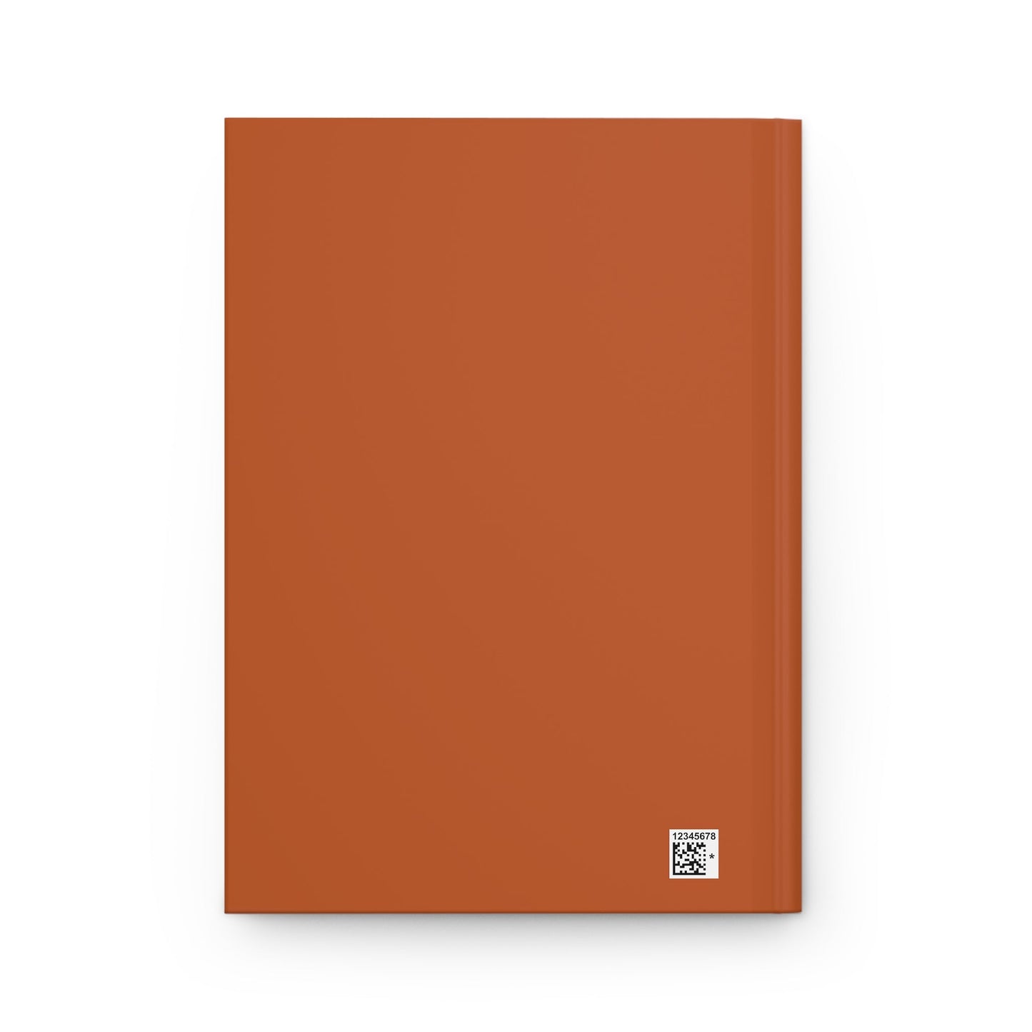 Journal | Dark Orange & White | Dark