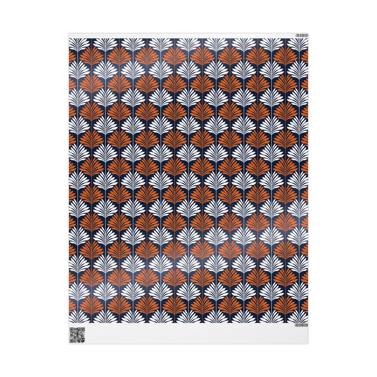 Gift Wrap | Orange & Blue | Deco