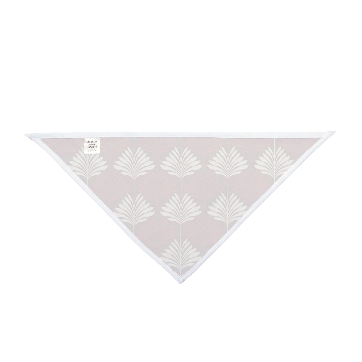 Pet Bandana | Maroon & White | Deco
