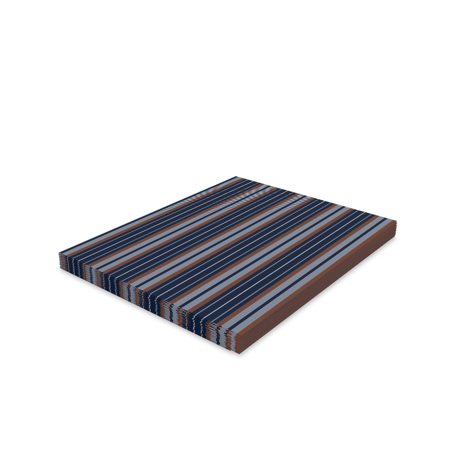 Notecards | Orange & Blue | Stripe