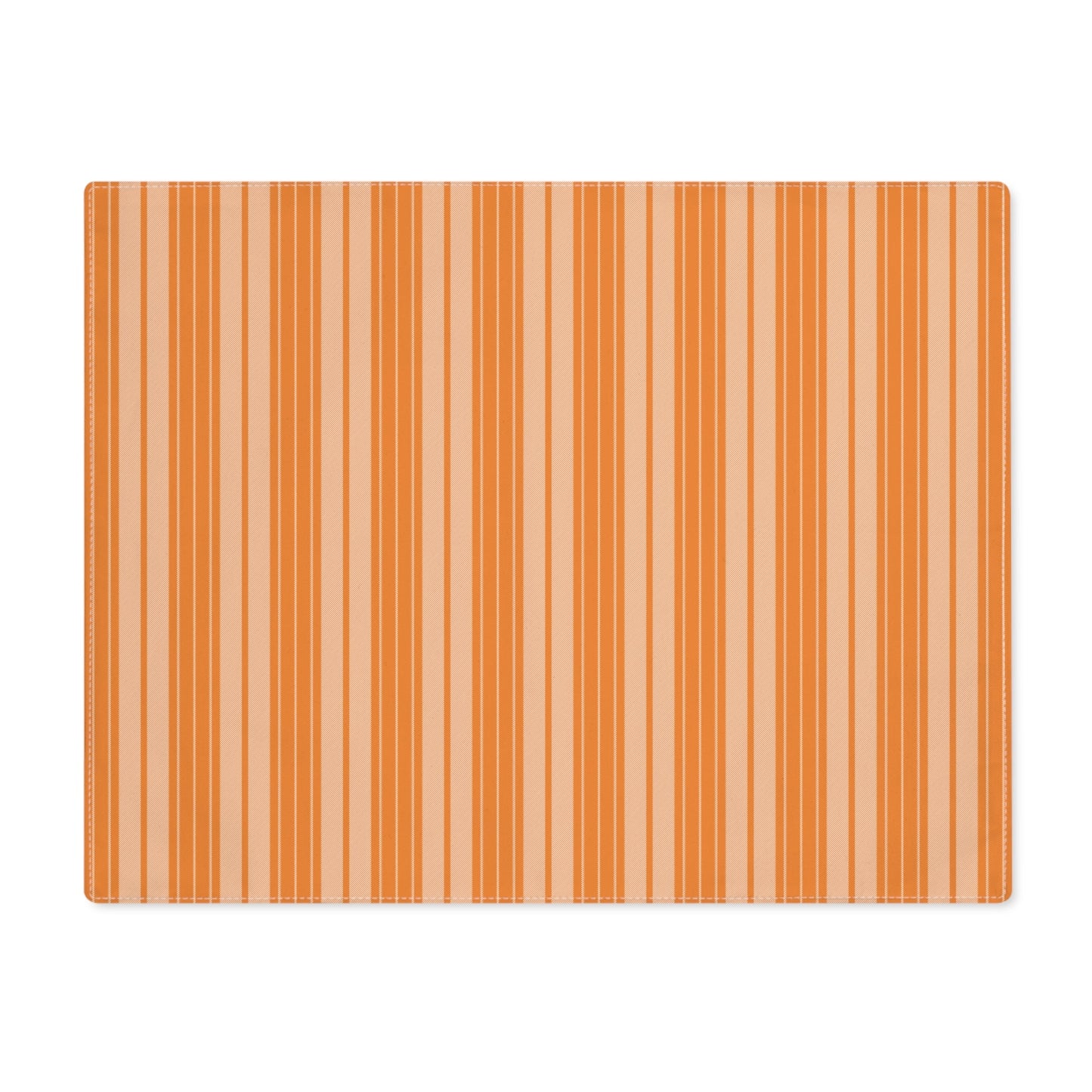 Placemat | Orange & White | Stripe