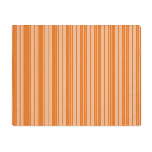 Placemat | Orange & White | Stripe
