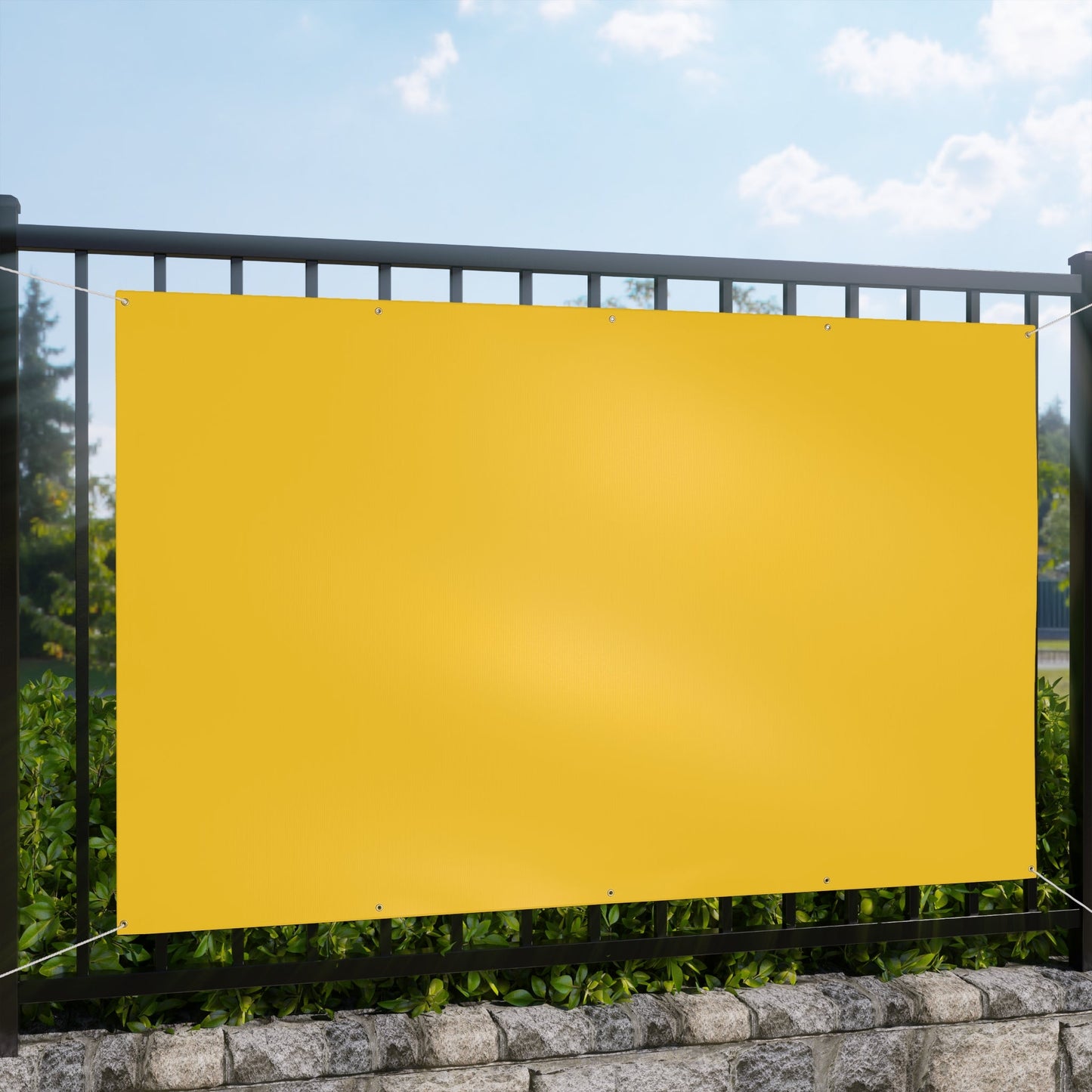 Banner | Yellow & Blue | Light