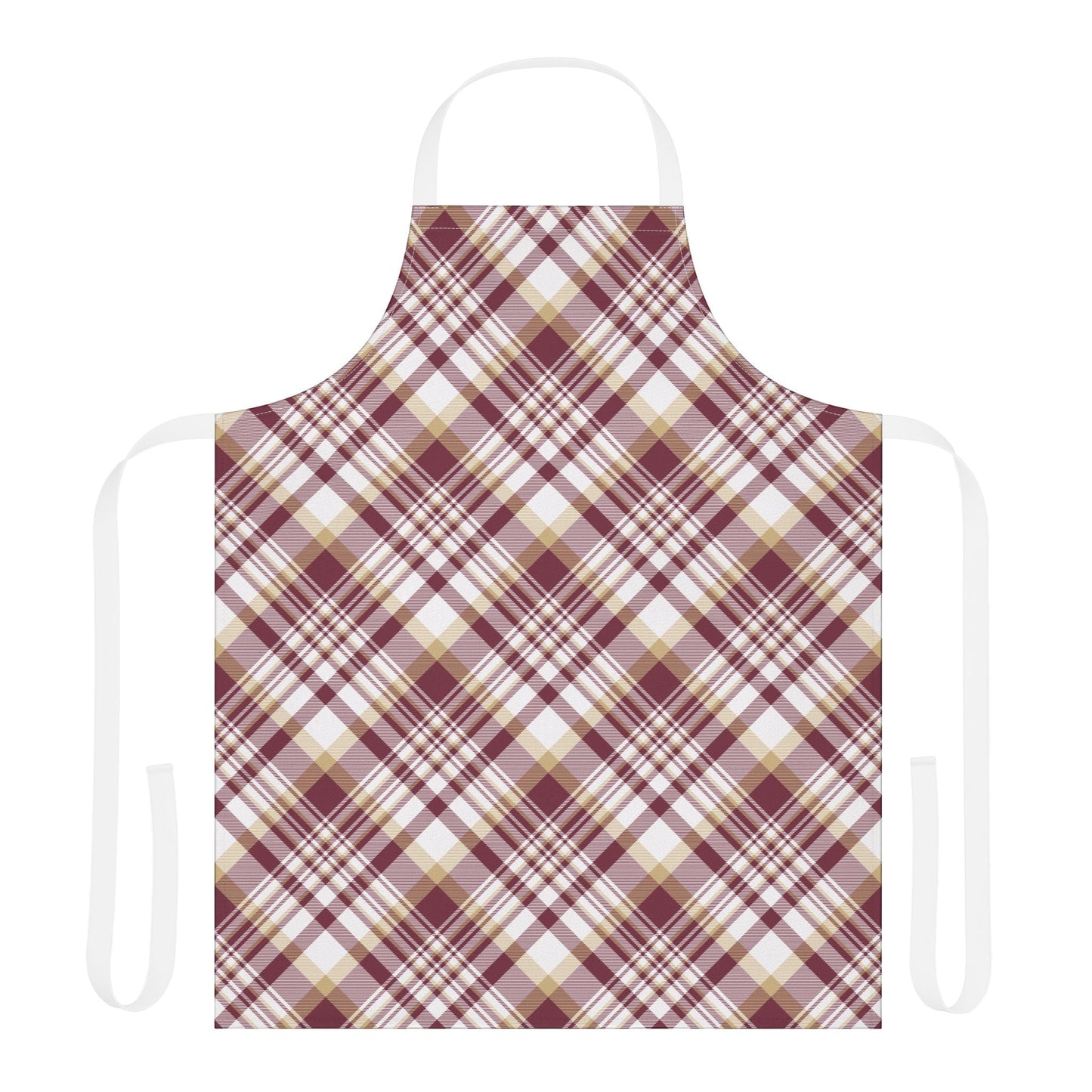Apron | Maroon & Gold | Tartan