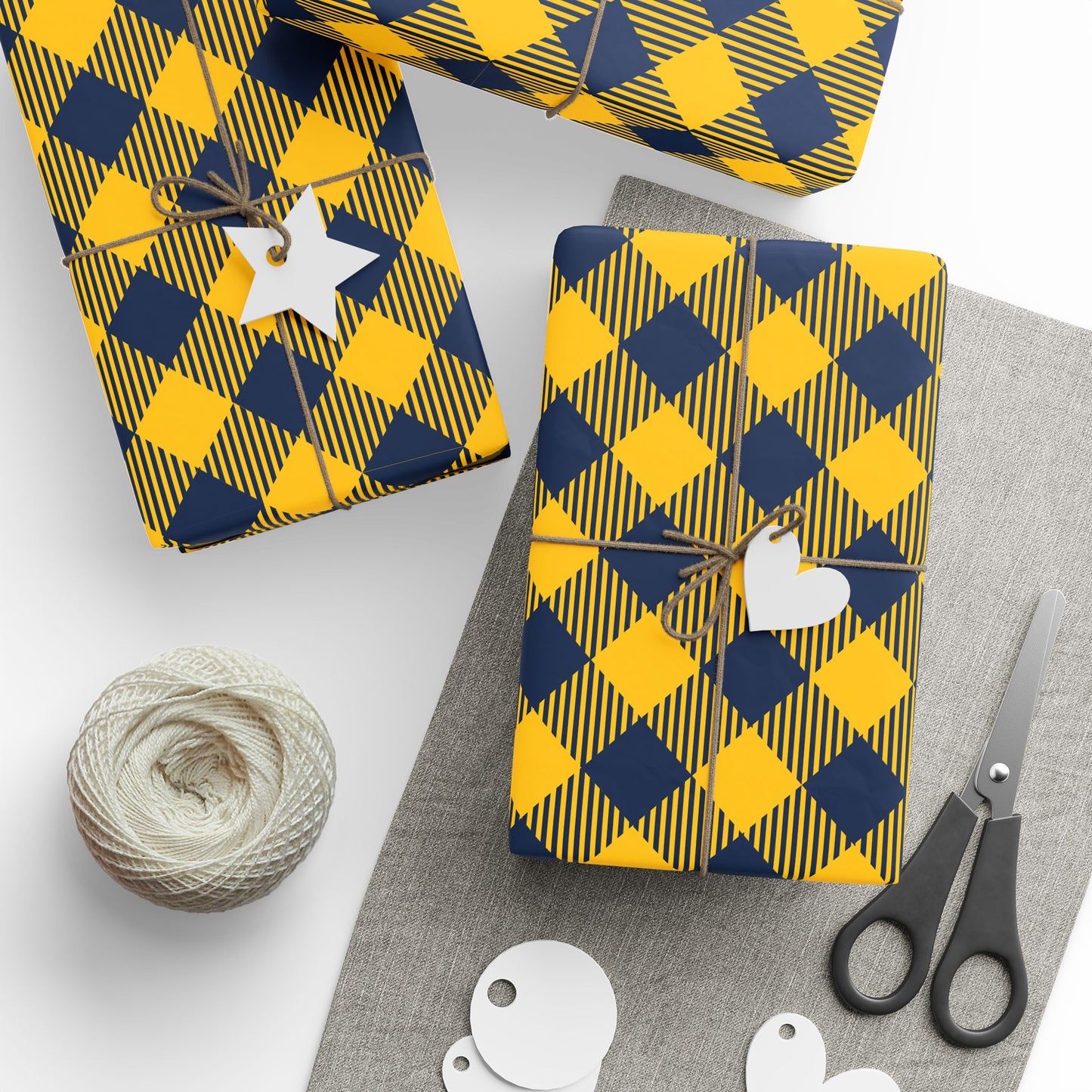 Gift Wrap | Ann Arbor, Michigan | Gingham