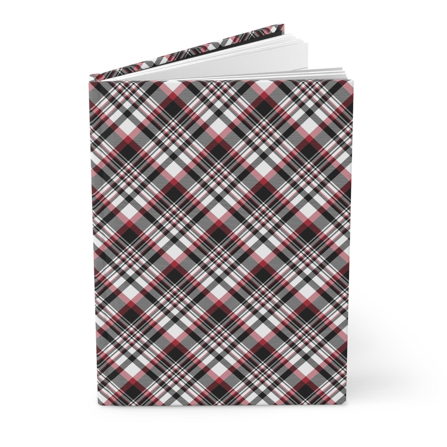 Hardcover Journal | Red & Black | Tartan