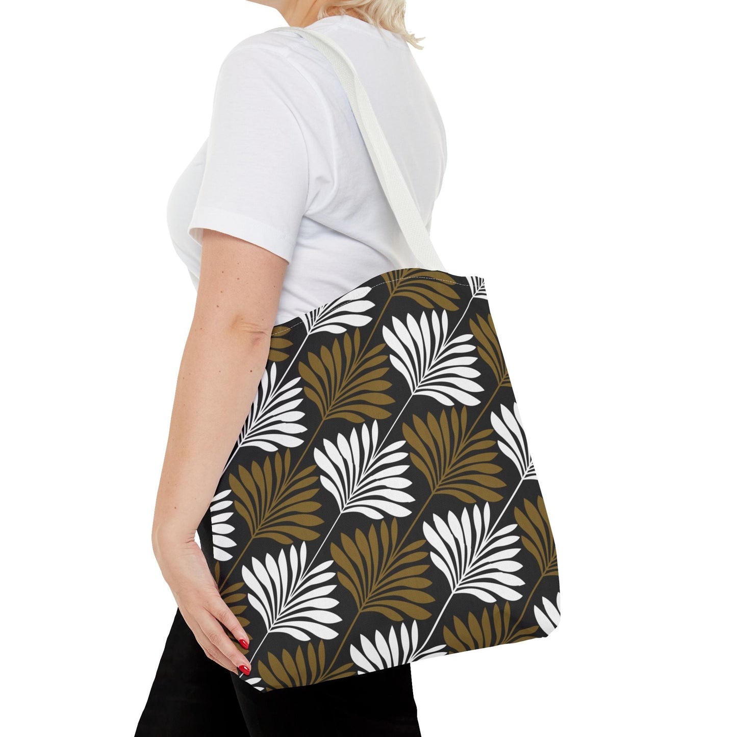 Tote Bag | Black & Gold | Deco