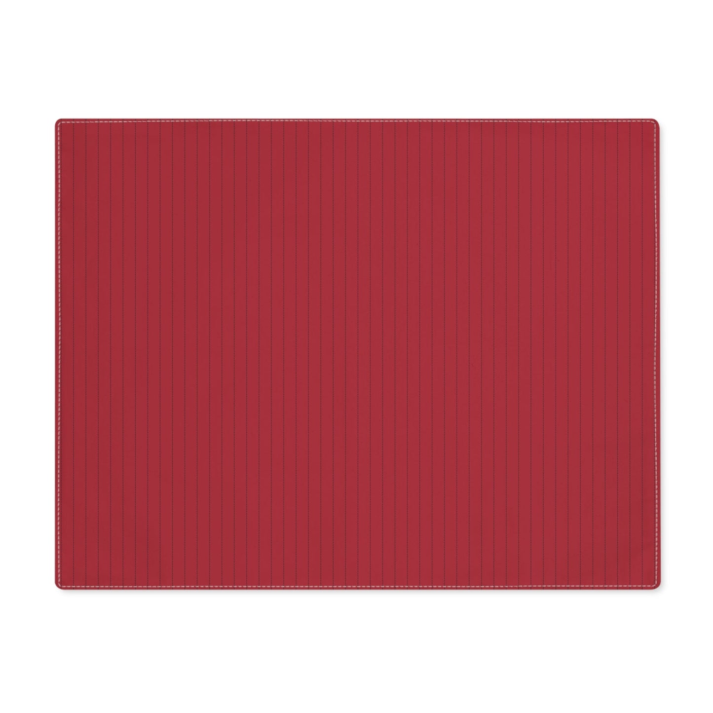 Placemat | Red & Black | Pinstripe