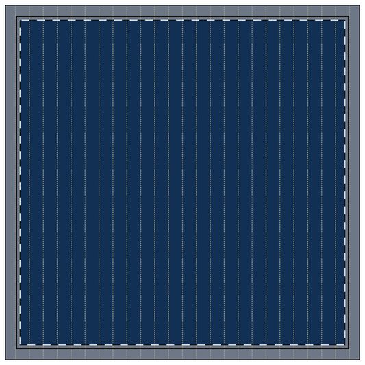 Napkins | Blue & Gold | Pinstripe