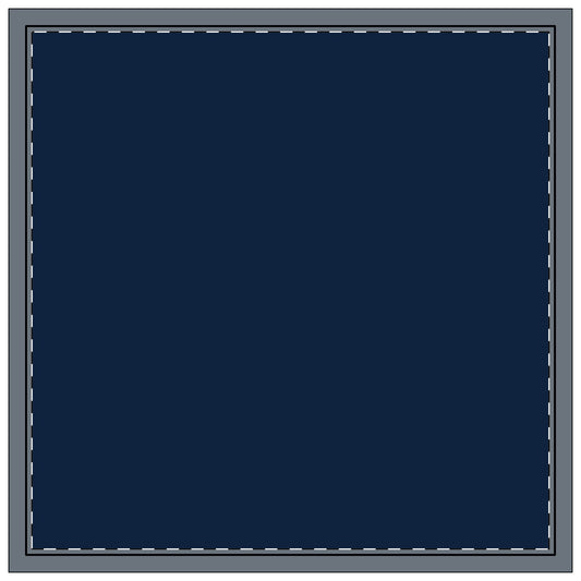 Napkins | Orange & Blue | Dark