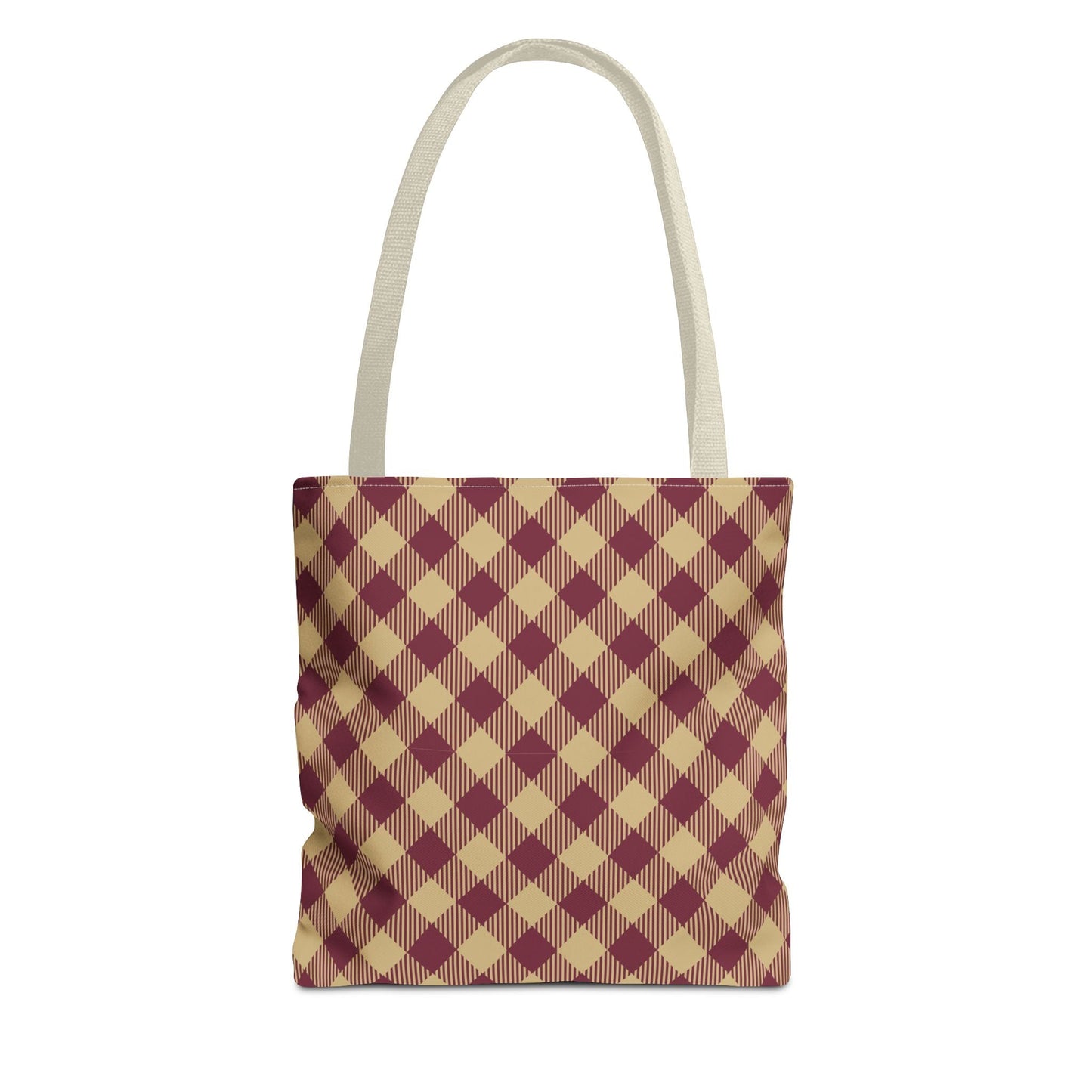 Totes | Maroon & Gold | Gingham