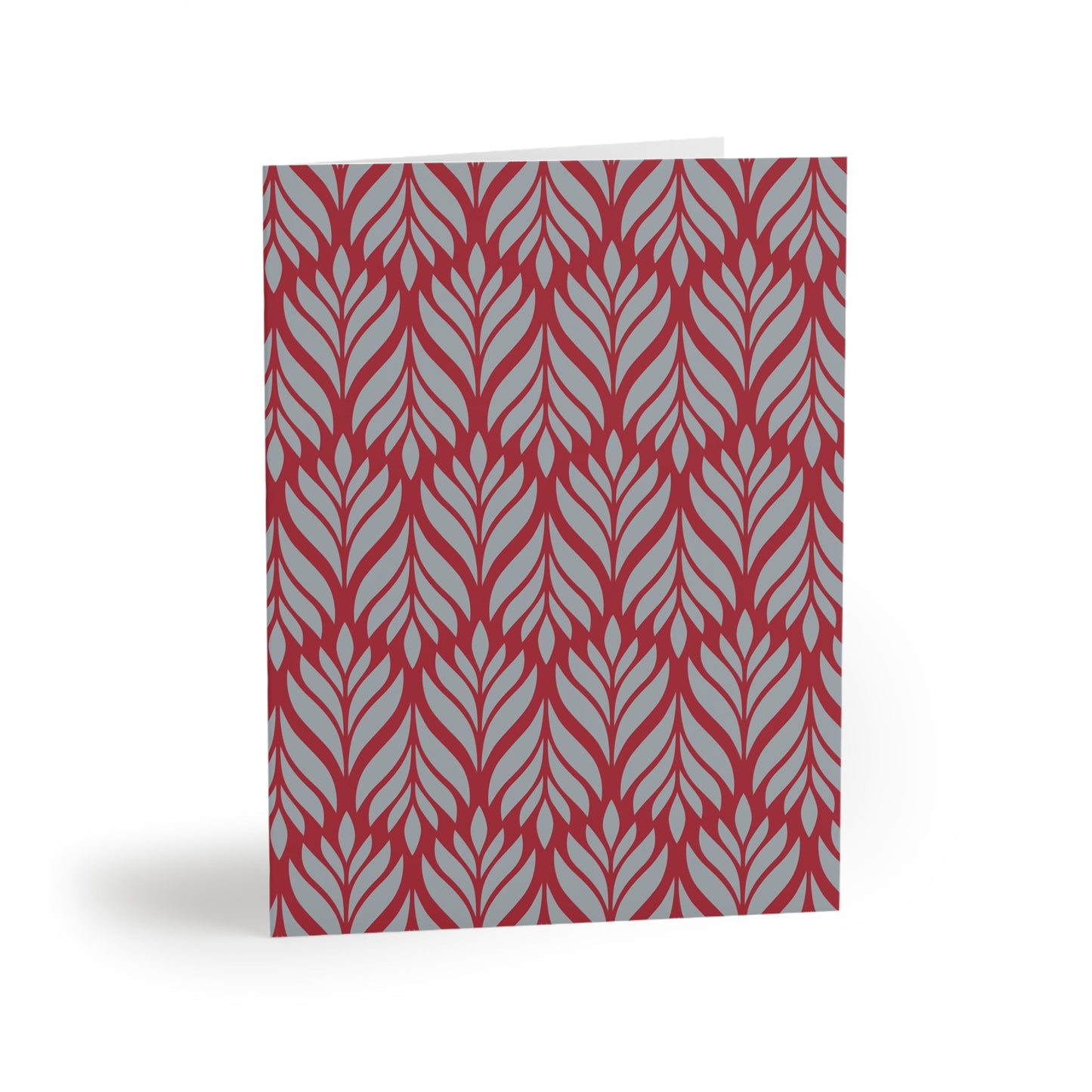 Notecards | Red & Gray | Palm