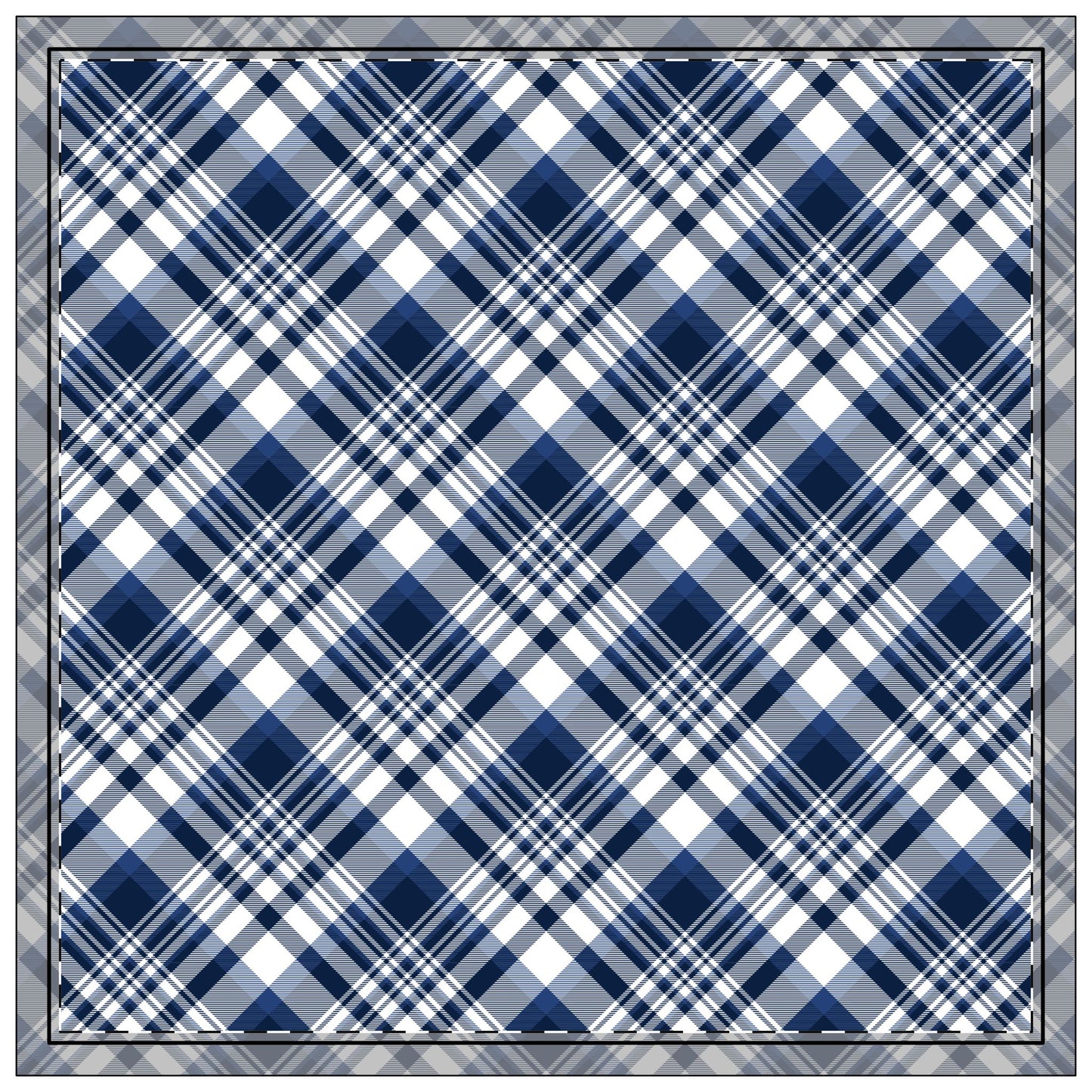 Napkin 4-set | State College, Pennsylvania | Tartan