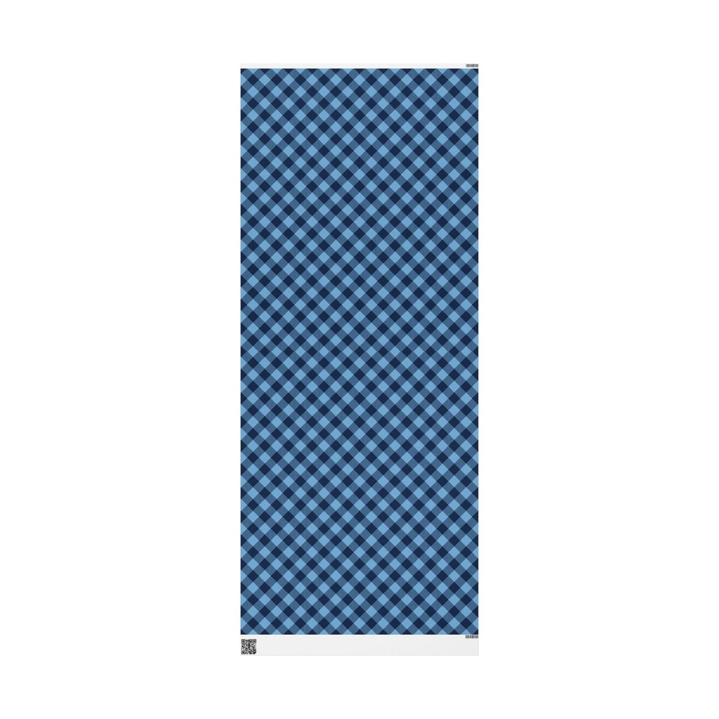 Gift Wrap | Light Blue & White | Gingham